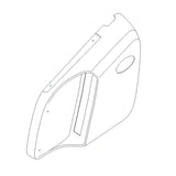 Vision Fitness Elliptical Right Side Cover Assembly 1000091119-hydrafitnessparts