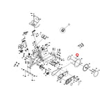 Vision Fitness Stationary Bike Button Head Screw M5 - 0.8P x 15L 020340-00-hydrafitnessparts