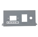 Vision Fitness T9550 T9250 Titanium Silver Treadmill Power Switch Plate 022042-B-hydrafitnessparts