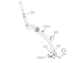 Vision Fitness X70 - EP303 Elliptical Button Head Screw M10X1.5PX50L 004760-00-hydrafitnessparts