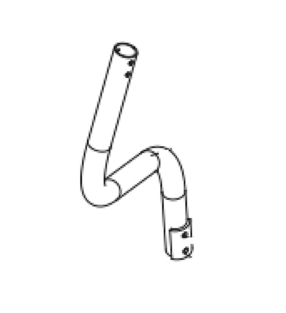 Vision Horizon Fitness S7200HRT EP189 Elliptical Right Upper Handlebar Set 084123-hydrafitnessparts