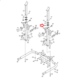 Weider NordicTrack GOLD'S GYM Strength System Square Plastic Bushing 179335-hydrafitnessparts