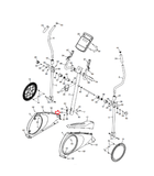 Weider Proform Freemotion Elliptical Button Head Patch Screw M10 x 20mm 248334-hydrafitnessparts
