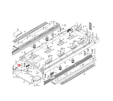 Weider Reebok Proform Icon Nordictrack Health Rider Gold's Gym Freemotion Epic Treadmill Flat Washer M8 x 25mm 152478-hydrafitnessparts