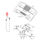 Weider Weslo Proform Nordictrack Icon Health Rider Gold's Gym Freemotion Epic Treadmill Safety key Lanyard 263710-hydrafitnessparts