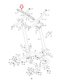 Weslo Icon Treadmill Console Crossbar Pulse Grip 276497-hydrafitnessparts