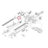 Weslo Image F700 10.0 15.0 Q Cadence C72 C62 Treadmill Front Left End Cap 186356-hydrafitnessparts