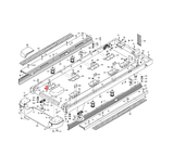 Weslo Weider Proform Icon Gold's Gym Freemotion Epic Treadmill Nylon lock Hex Nut 146439-hydrafitnessparts