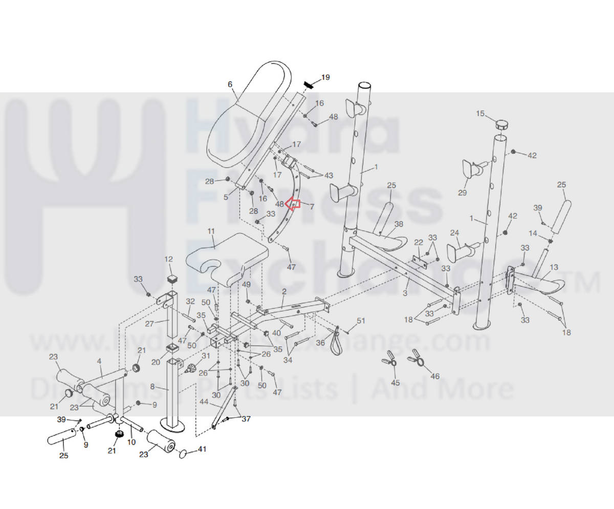Weslo Weider Proform Nordictrack Icon Health Rider Strength System Scr ...