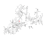 Weslo Weider Proform Nordictrack Image Icon Gold's Gym Freemotion Strength System Nylon Lock Hex Nut M12 135578-hydrafitnessparts