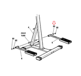 Weslo Weider Proform Nordictrack Life Styler Image Icon Health Rider Gold's Gym Freemotion Epic Stepper Step Push Nut 108778-hydrafitnessparts