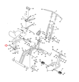 Weslo Weider Reebok Proform Image Icon Health Rider Gold's Gym Freemotion Rectangular Internal Endcap 40mm X 50mm 117544 Miscellaneous Cardio-hydrafitnessparts