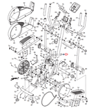 Weslo Weider Reebok Proform Nordictrack Image Icon Hidden Grove Health Rider Gold's Gym Epic Bodyfit Elliptical Nylon Hex Lock Nut M10 148710-hydrafitnessparts