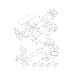 Weslo Weider Tony Little Proform Nordictrack Image Icon Gold's Gym Freemotion Strength System Handle Strap 307476-hydrafitnessparts