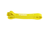 YORK Barbell Pull Up Resistance Bands 22mm - Yellow (30-65lbs) - Heavy Duty Long Elastic Bands for Workout, Fitness, Training, and Physical Therapy - Large Rubber Bands for Men Women-hydrafitnessparts