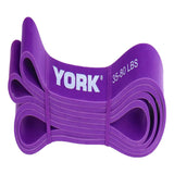 YORK Barbell Pull Up Resistance Bands 29mm - Purple (35-80lbs) - Heavy Duty Long Elastic Bands for Workout, Fitness, Training, and Physical Therapy - Large Rubber Bands for Men Women-hydrafitnessparts