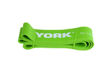 YORK Barbell Pull Up Resistance Bands 64mm - Light Green (60-140lbs) - Heavy Duty Long Elastic Bands for Workout, Fitness, Training, and Physical Therapy - Large Rubber Bands for Men Women-hydrafitnessparts