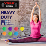 YORK Barbell Pull Up Resistance Bands 83mm - Grey (70-150lbs) - Heavy Duty Long Elastic Bands for Workout, Fitness, Training, and Physical Therapy - Large Rubber Bands for Men Women-hydrafitnessparts