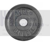 York Barbell 1″ Standard Contour Cast Iron Weight Plate (2.5LB) – Solid Cast Iron – Fits 1-Inch Bars & Dumbbell Handles – Adjustable Weights for Strength Training, Home Gym & Fitness Workouts-hydrafitnessparts