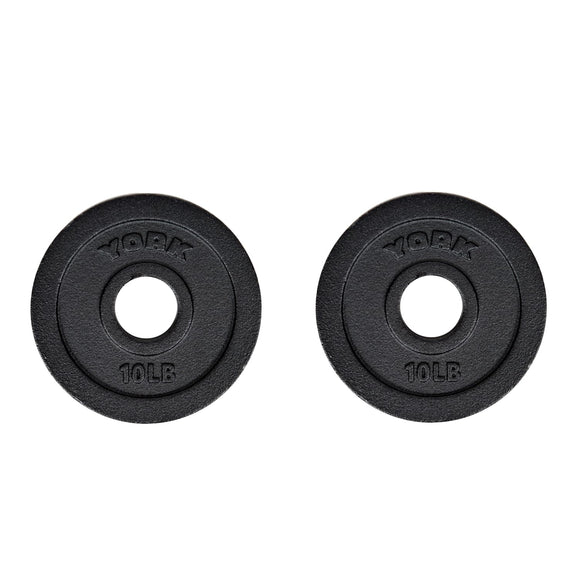 York Barbell Cast Iron Olympic Weight Plates – 2