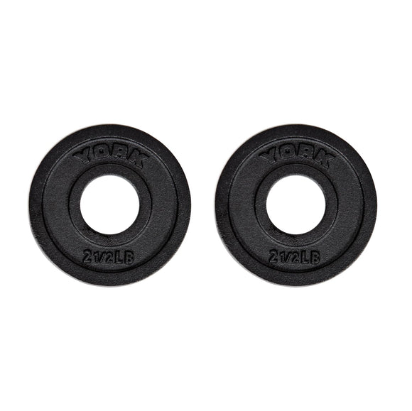 York Barbell Cast Iron Olympic Weight Plates – 2