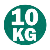 York Barbell Color-Coded Rubber Training Bumper Plates | Olympic Weightlifting Plates 10 KG | Durable Solid Rubber with 2” Center Steel Sleeve | Noise-Reducing, Floor-Protecting Weight Plates - Green-hydrafitnessparts