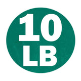 York Barbell Color-Coded Rubber Training Bumper Plates | Olympic Weightlifting Plates 10 LB | Durable Solid Rubber with 2” Center Steel Sleeve | Noise-Reducing, Floor-Protecting Weight Plates - Green-hydrafitnessparts