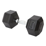 York Barbell Hex Dumbbell Set 120LB Rubber Coated Fixed Weight Dumbbells with Chrome Ergonomic Handle Odorless & Durable for Home Gym Women’s Strength Training Full Body Workouts - Pack of 1-hydrafitnessparts