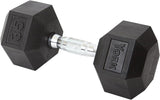 York Barbell Hex Dumbbell Set 35LB Rubber Coated Fixed Weight Dumbbells with Chrome Ergonomic Handle Odorless & Durable for Home Gym Women’s Strength Training Full Body Workouts - Pack of 1-hydrafitnessparts