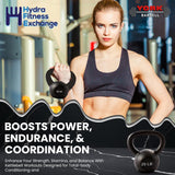 York Barbell Kettlebell Weights – 5 LB Cast Iron Kettlebells with Matte Black Finish – Full Body Strength Training & CrossFit Conditioning – Ideal for Russian Swings, Squats, Presses & More-hydrafitnessparts