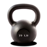 York Barbell Kettlebell Weights – 70 LB Cast Iron Kettlebells with Matte Black Finish – Full Body Strength Training & CrossFit Conditioning – Ideal for Russian Swings, Squats, Presses & More-hydrafitnessparts