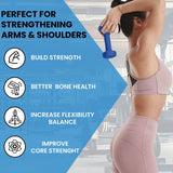 York Barbell Neoprene Coated Fitbell Dumbbell (10LB Pack of 2) | Dumbbell Set for Women & Men Durable Anti-Roll Anti-Slip, Color Royal Blue | Ideal for Arm Rows Squats Chest Presses Bicep Curls-hydrafitnessparts