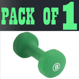 York Barbell Neoprene Coated Fitbell Dumbbell (8LB Pack of 1) | Dumbbell Set for Women & Men Durable Anti-Roll Anti-Slip, Color Green | Ideal for Arm Rows Squats Chest Presses Bicep Curls-hydrafitnessparts