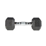 York Barbell PVC Hex Dumbbell with Chrome Ergonomic Handle – 10LB Single,-hydrafitnessparts