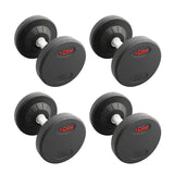 York Barbell Pro Style Dumbbell Sets – 30mm Knurled Chrome Handles, Virgin Rubber Coating, Solid Steel Core, Durable Professional Weights for Strength Training at Home & Gym – 135LBs, 2 Pair-hydrafitnessparts