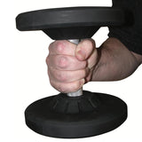 York Barbell Pro Style Dumbbell Sets – 30mm Knurled Chrome Handles, Virgin Rubber Coating, Solid Steel Core, Durable Professional Weights for Strength Training at Home & Gym – 55LBs, 2 Pair-hydrafitnessparts