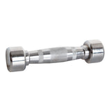 York Barbell Professional Chrome Dumbbell with Ergo Grip, Heavy-Duty Solid Steel Knurled Handles, Hand Weights for Exercise Muscle Toning Home Gym Workout and Fitness Training - 2.5 LB Pak of 1-hydrafitnessparts