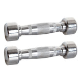 York Barbell Professional Chrome Dumbbell with Ergo Grip, Heavy-Duty Solid Steel Knurled Handles, Hand Weights for Exercise Muscle Toning Home Gym Workout and Fitness Training - 2.5 LB Pak of 2-hydrafitnessparts