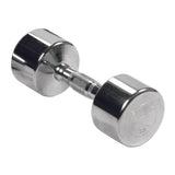 York Barbell Professional Chrome Dumbbell with Ergo Grip, Heavy-Duty Solid Steel Knurled Handles, Hand Weights for Exercise Muscle Toning Home Gym Workout and Fitness Training - 7.5lb Pak of 1-hydrafitnessparts