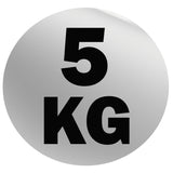 York Barbell Rubber Training Bumper Plate – Olympic Weight Plates with 2" Reinforced Center Steel Sleeve – Solid Rubber for Noise Reduction, Floor Protection – Available in 5 kg Dia 17½", Thk 1⅛"-hydrafitnessparts