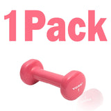 York Barbell Vinyl Coated Fitbell Dumbbell (1LB, Pack of 1) | Dumbbell Set for Women & Men Durable Anti-Roll, Anti-Slip, Pink | Ideal for Arm Rows, Squats, Chest Presses, Bicep Curls, Jogging & Yoga-hydrafitnessparts