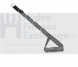 Adjustable Strap Handle Stirrup For Cable Home Gym 37 x 140 - 340mm overall - hydrafitnessparts