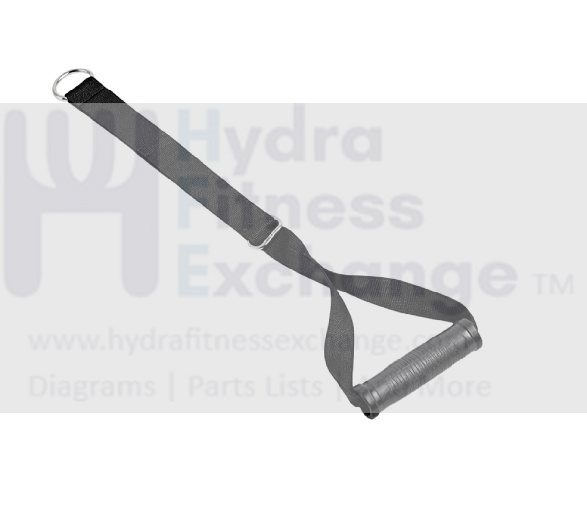 Wire Rope Stirrup Adjustable Strap Handle Stirrup For Cable Home Gym 37 x 140mm - 340mm ...