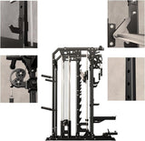 All - In - One B52 Standard Home Gym Smith Machine with Power Rack Cable Dual Pulley - hydrafitnessparts