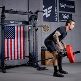 All - In - One B52 Standard Home Gym Smith Machine with Power Rack Cable Dual Pulley - hydrafitnessparts