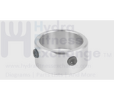 Aluminum Cap For 1" Tube W/Two Screws Size Φ32 x φ26 x 20 Miscellaneous - hydrafitnessparts