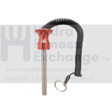 Alumunim Magnetic Weight Stack Pin W/ Lanyard Lock Color For Strength System - hydrafitnessparts