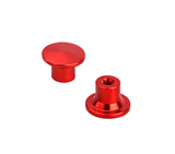 Alumunim Pin Knob Color Red Size Φ45mm Dia 1/2" | Commercial & Home Gym Strength - hydrafitnessparts