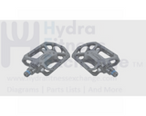 Assault Air Bike Aluminum Foot Pedal Pair 114 x 109mm | 9 - 16 23 - AS - 015 - hydrafitnessparts