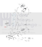 Bowflex Elliptical Lower Pedal Arm Weldment 1000511768 - hydrafitnessparts